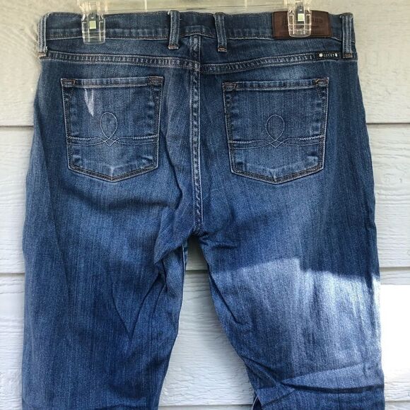 Lucky brand womans jeans Sophia Straight medium wash mid rise 10/30 Y2K regular - Picture 5 of 14